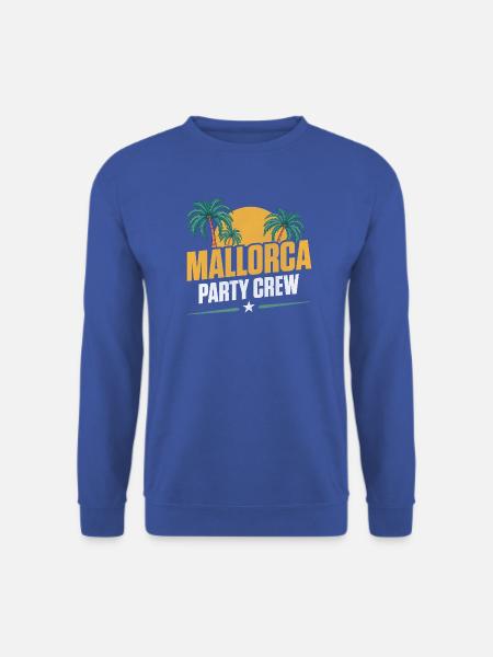 Mallorca Party Crew - Unisex Pullover - Royalblau