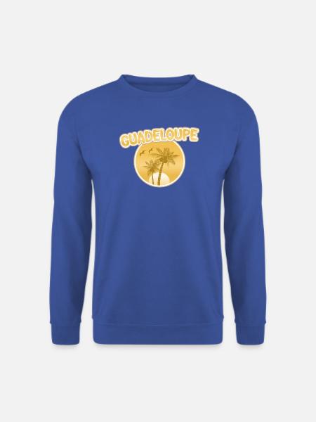 Strand Guadeloupe - Unisex Pullover - Royalblau