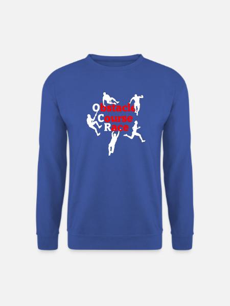 OCR Chaos – Obstacle Action Design - Unisex Pullover - Royalblau