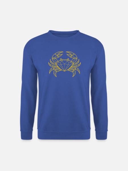 Krebs – Schutz & Stärke - Unisex Pullover - Royalblau