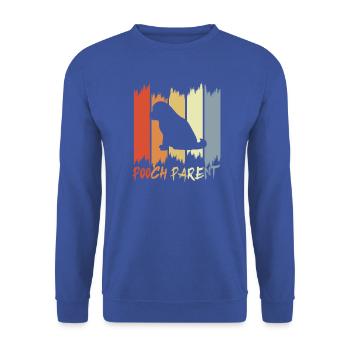 Hundebesitzer - Unisex Pullover - Royalblau - Vorne - Alina (178cm) & Michal (187cm)
