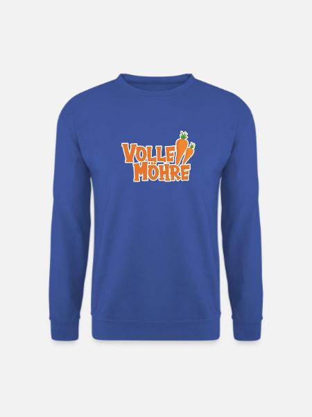 Volle Möhre - Unisex Pullover - Royalblau