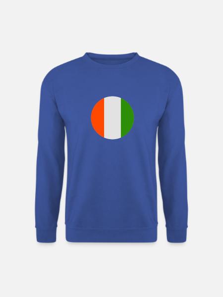 Runde irische Flagge - Unisex Pullover - Royalblau