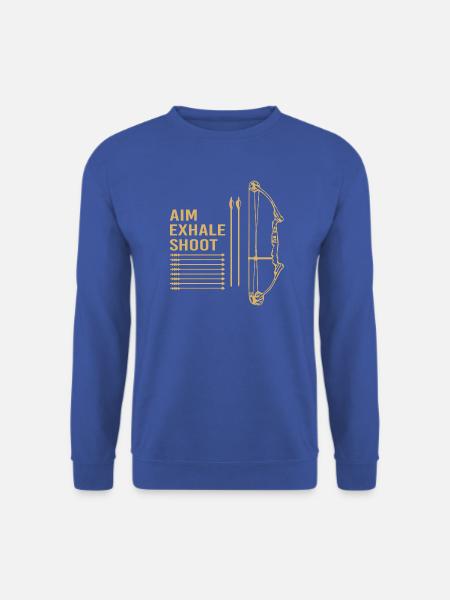 Bogenschütze Bogen Bogenschießen - Unisex Pullover - Royalblau