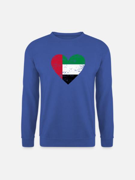 UAE Heart - Unisex Pullover - Royalblau