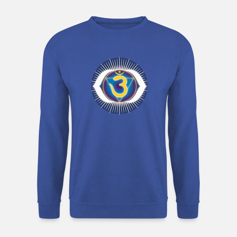 Ajna brow chakra - Unisex Sweatshirt - royal blue