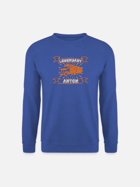 Anton - Unisex Pullover - Royalblau