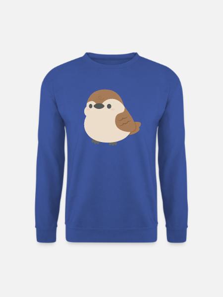 Rundlicher Spatz - Unisex Pullover - Royalblau