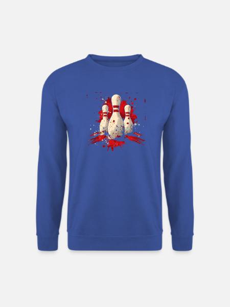 Bowling - Unisex Pullover - Royalblau