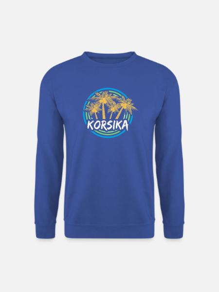 Geschenk für Korsika - Unisex Pullover - Royalblau