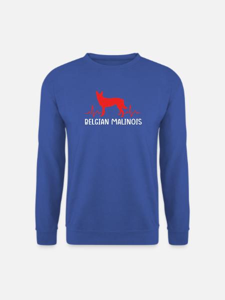 Belgischer Malinois - Unisex Pullover - Royalblau