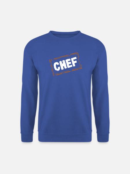 Chef - Unisex Pullover - Royalblau