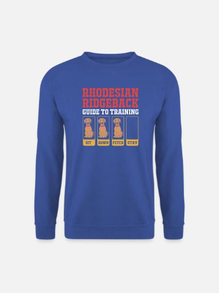 Rhodesian Ridgeback - Unisex Pullover - Royalblau