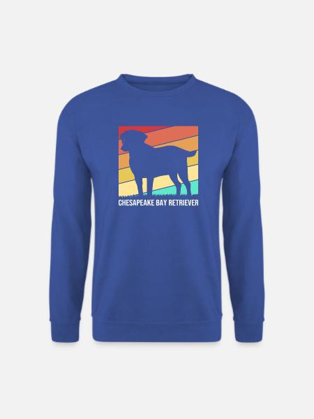 Chesapeake Bay Retriever - Unisex Pullover - Royalblau