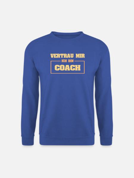 Coach - Unisex Pullover - Royalblau