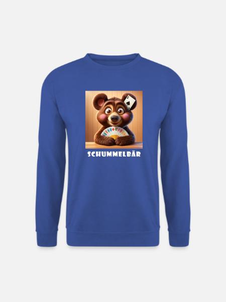 Schummelbär - Unisex Pullover - Royalblau