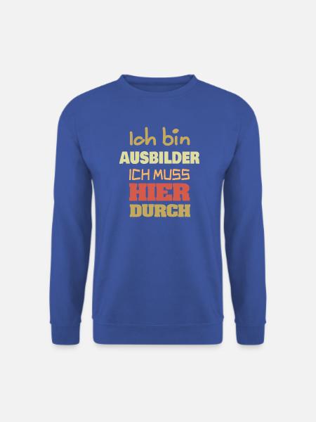 Geschenk für Ausbilder - Unisex Pullover - Royalblau