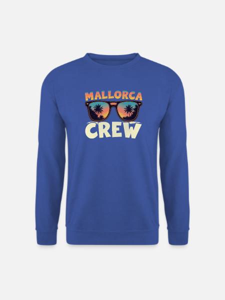 Mallorca Crew - Unisex Pullover - Royalblau