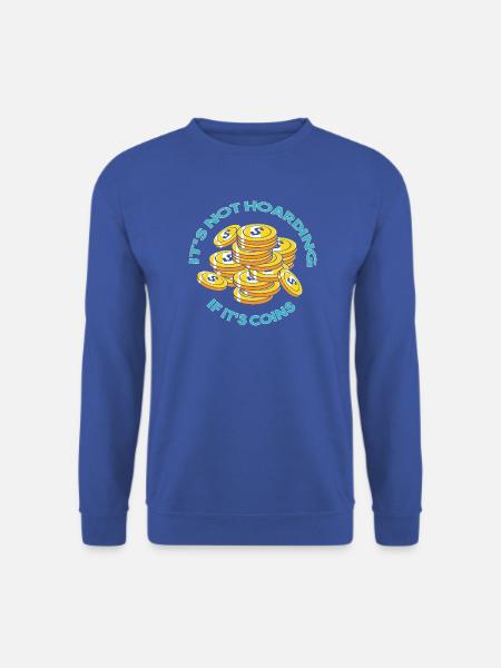 Münzsammler - Unisex Pullover - Royalblau