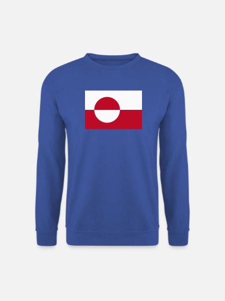 Grönlandflagge - Unisex Pullover - Royalblau