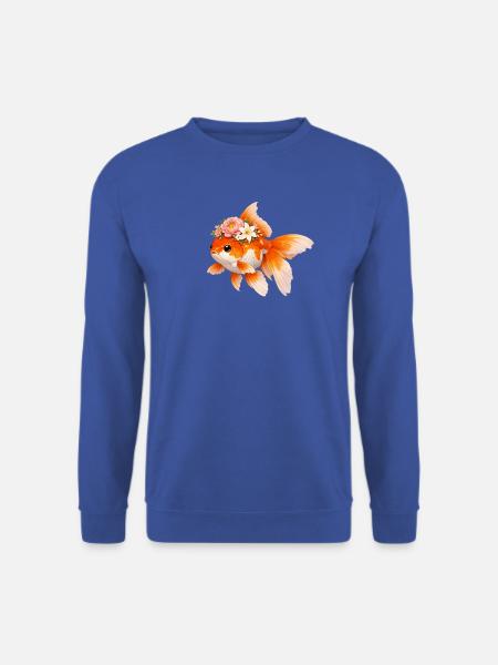 Goldfisch - Unisex Pullover - Royalblau