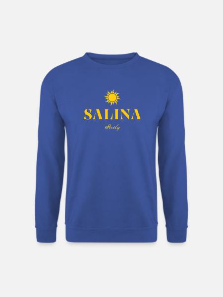 Sonnenemblem Salina Sizilien - Unisex Pullover - Royalblau