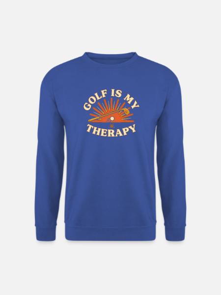Golf ist meine Flucht - Unisex Pullover - Royalblau