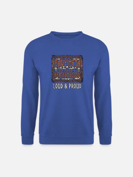 Heavy Metal Germanen - Unisex Pullover - Royalblau