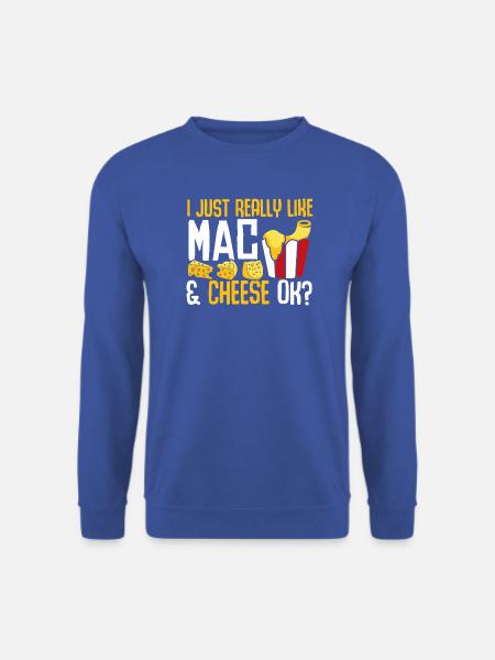 Makkaroni und Käse Mac and Cheese - Unisex Pullover - Royalblau