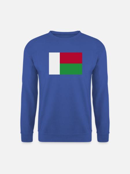Madagaskar-Flagge - Unisex Pullover - Royalblau