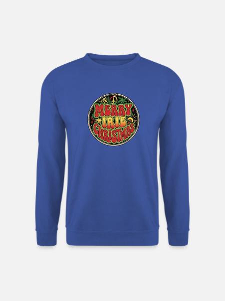 Irie Reggae Christmas - Unisex Pullover - Royalblau