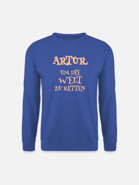Retter Artur - Unisex Pullover - Royalblau