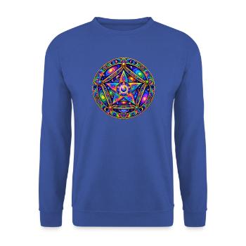 Pentagon - Unisex Pullover - Royalblau - Vorne - Alina (178cm) & Michal (187cm)