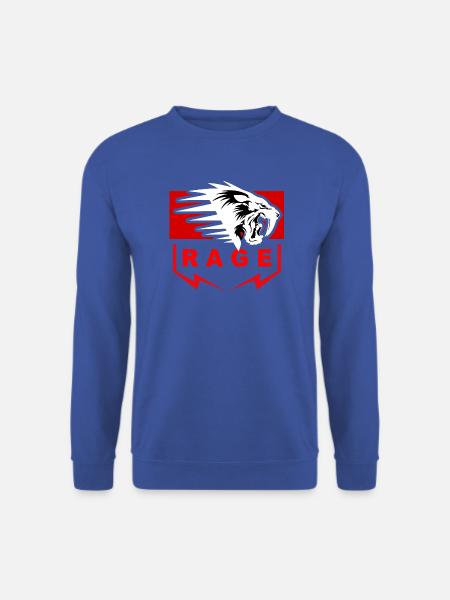 LÖWENWUT - Unisex Pullover - Royalblau