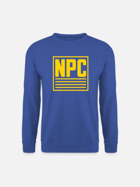 NPC Non-Player Character - Unisex Pullover - Royalblau