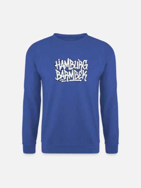 Hamburg Barmbek Graffiti - Unisex Pullover - Royalblau