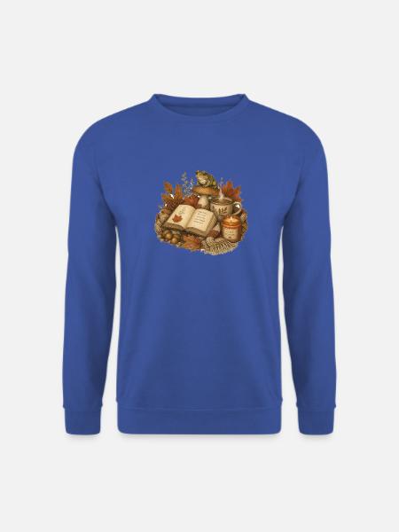 Stay Cozy – Cosy Autumn Stillleben - Unisex Pullover - Royalblau