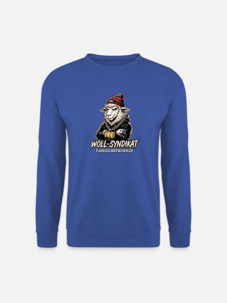 Cooler Schäfer Landwirt - Unisex Pullover - Royalblau