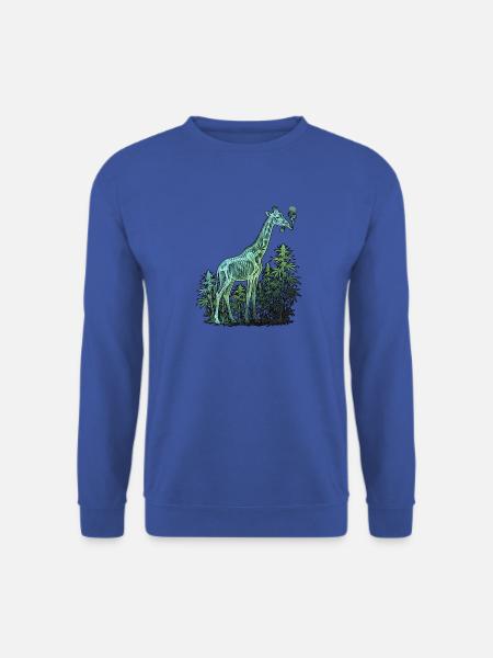 Röntgen Kiffer Giraffe - Unisex Pullover - Royalblau