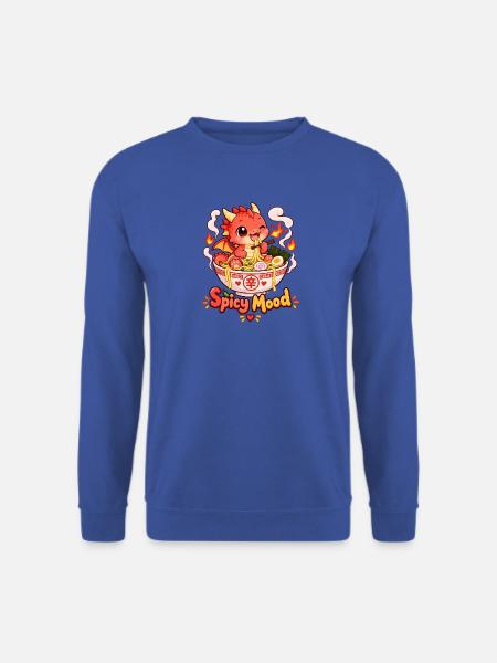 Scharfer Drachenramen Mood - Unisex Pullover - Royalblau