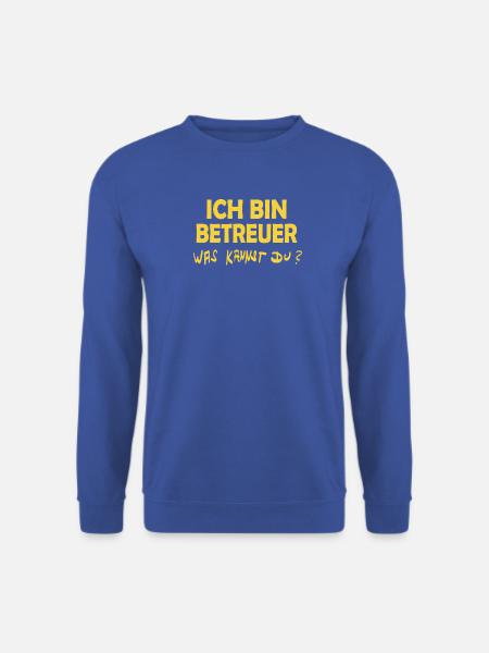 Betreuer - Unisex Pullover - Royalblau