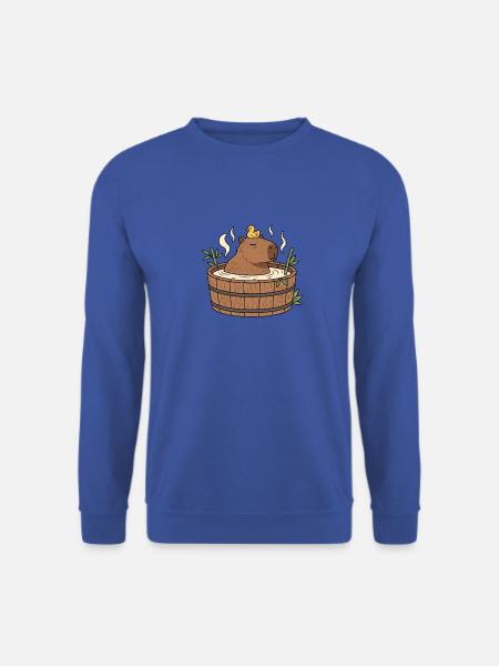 Bade Tier - Unisex Pullover - Royalblau