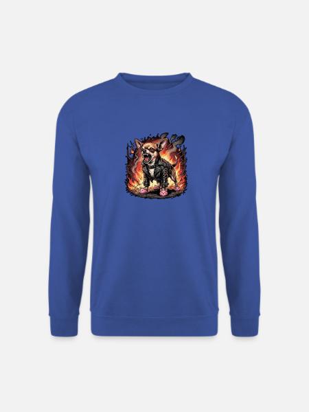 Höllen Hund - Unisex Pullover - Royalblau