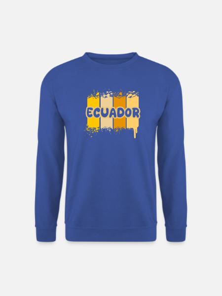 Ecuador als Urlaub - Unisex Pullover - Royalblau