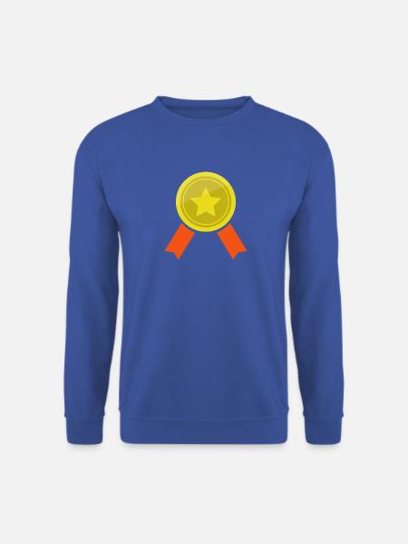 Medaille - Unisex Pullover - Royalblau