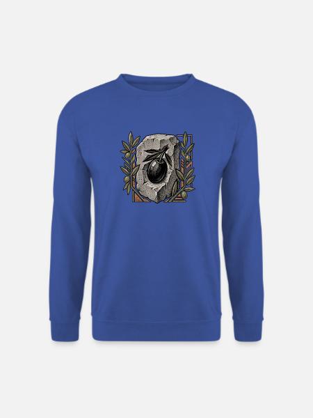 Olive aus Stein gemeisselt - Unisex Pullover - Royalblau
