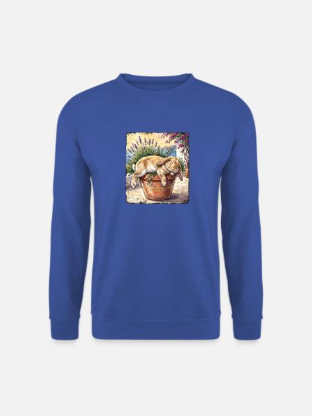 Siesta Kaninchen - Unisex Pullover - Royalblau