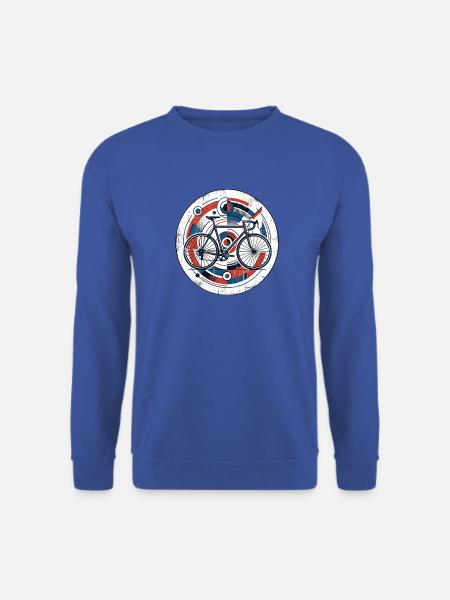 Rennrad Emblem - Unisex Pullover - Royalblau