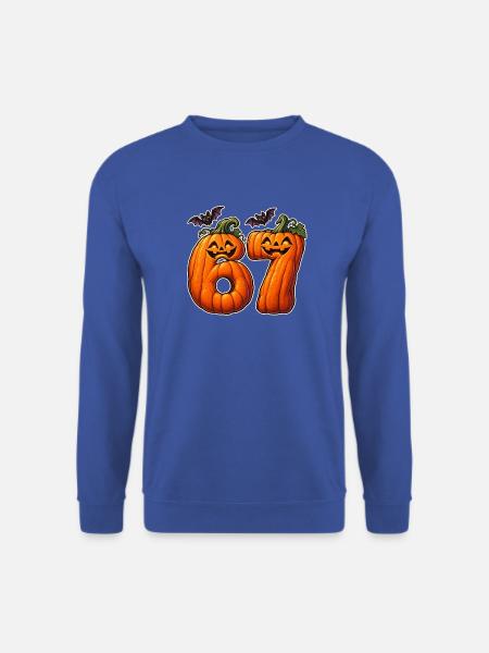 67 Kürbisziffern - Unisex Pullover - Royalblau