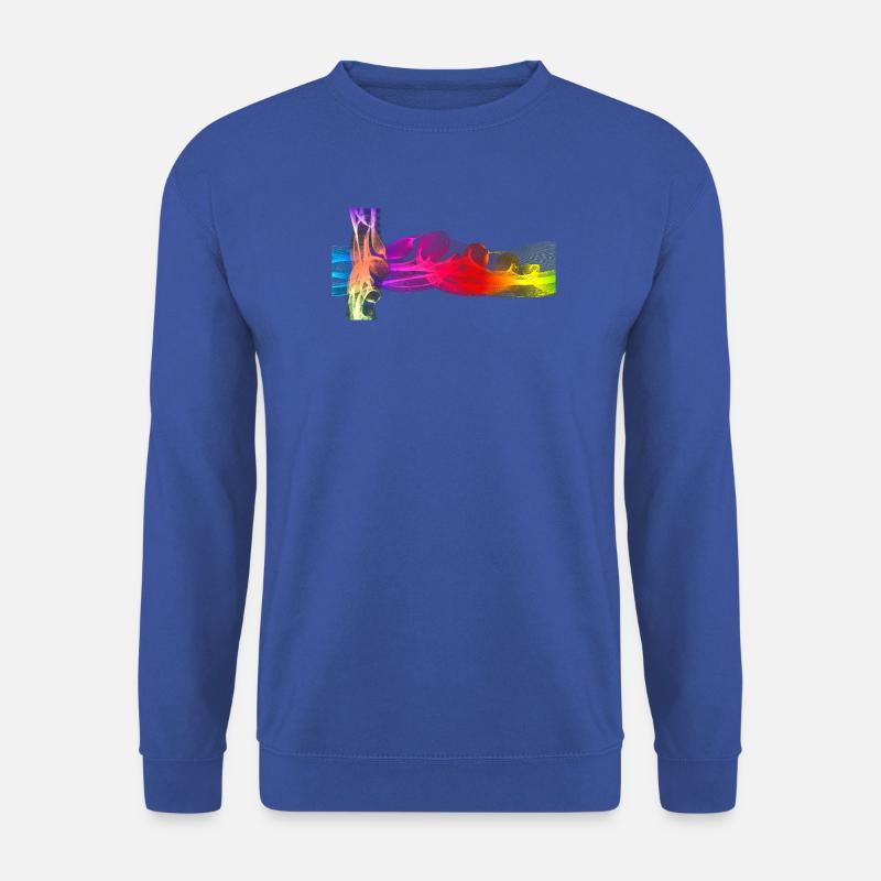 Coole neue Kunst - Unisex Pullover - Royalblau